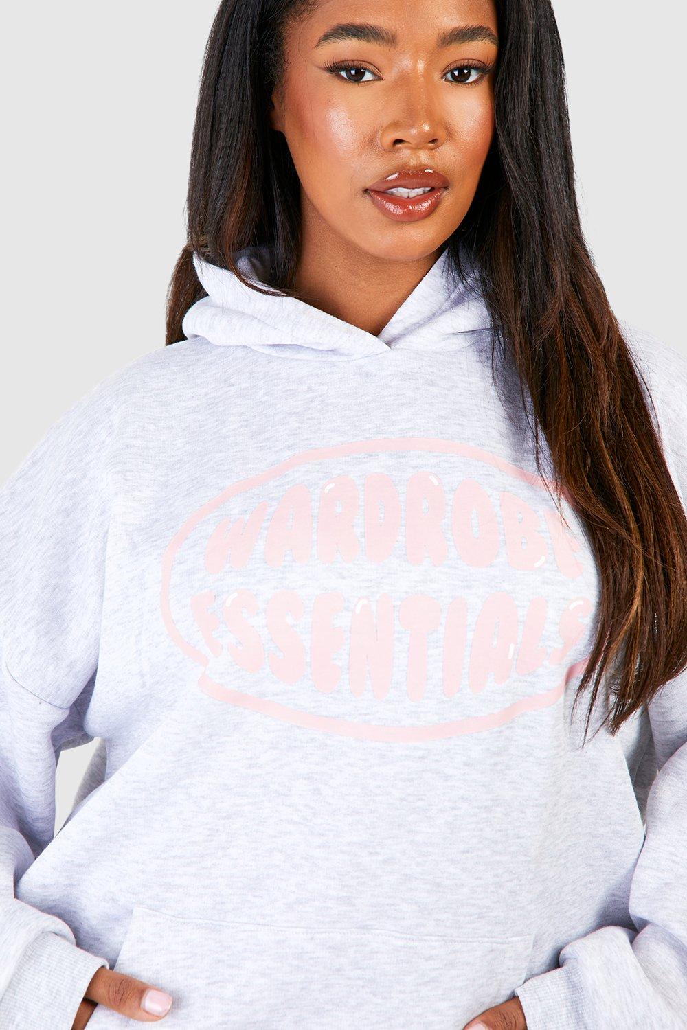 Girl in hot sale oversized hoodie